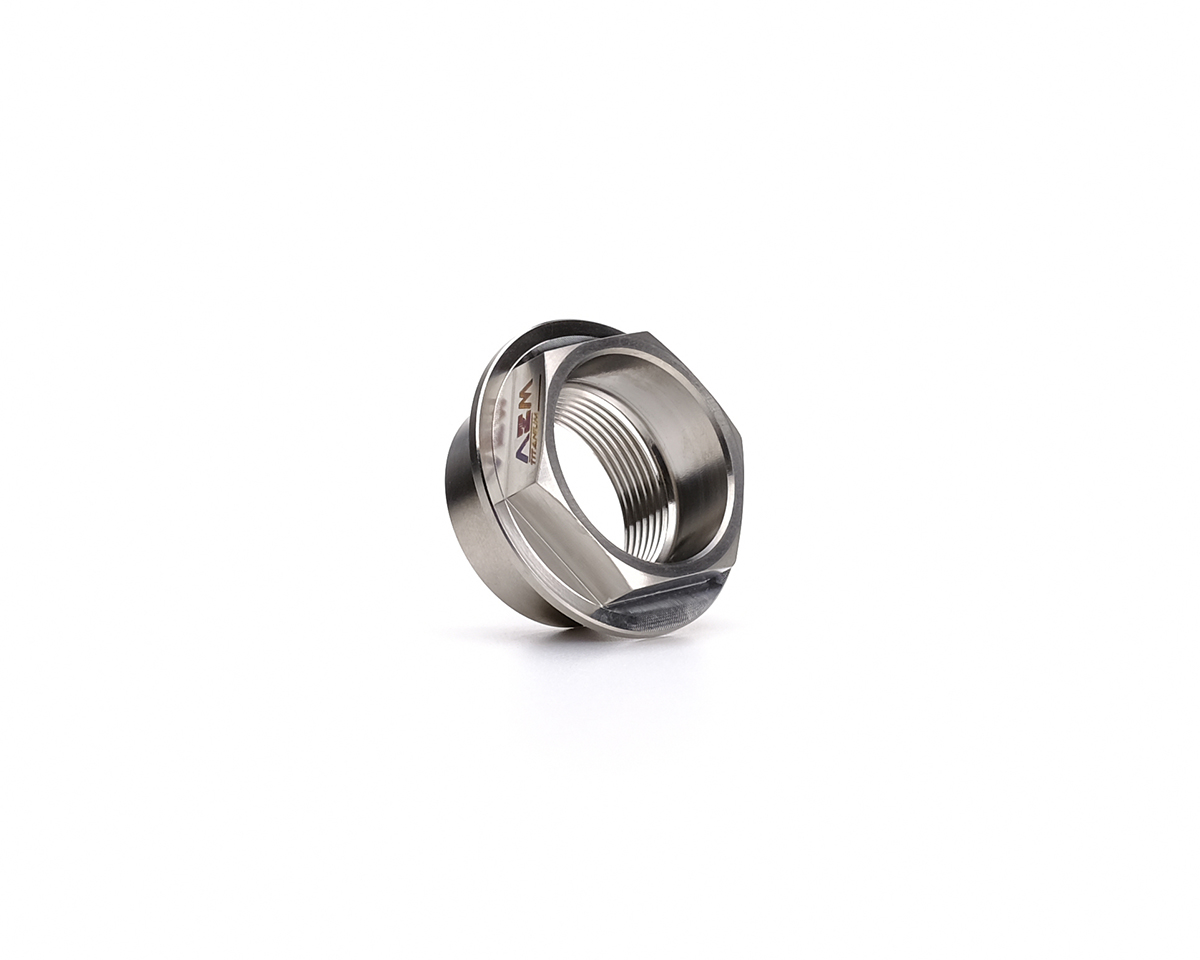 AEM FACTORY - FRONT TITANIUM AXLE NUT DUCATI (LARGE) AEM FACTORY - FRONT TITANIUM AXLE NUT DUCATI (LARGE)
